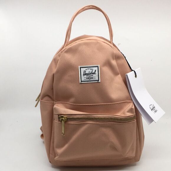 NWT Herschel Nova Mini Backpack Cafe Crème Color - Picture 9 of 17
